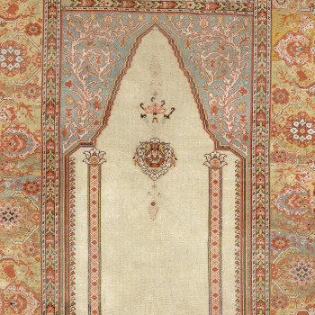 Rug Specialist - Turkish Ghiordes 'Gordes' prayer Image of rug or carpet